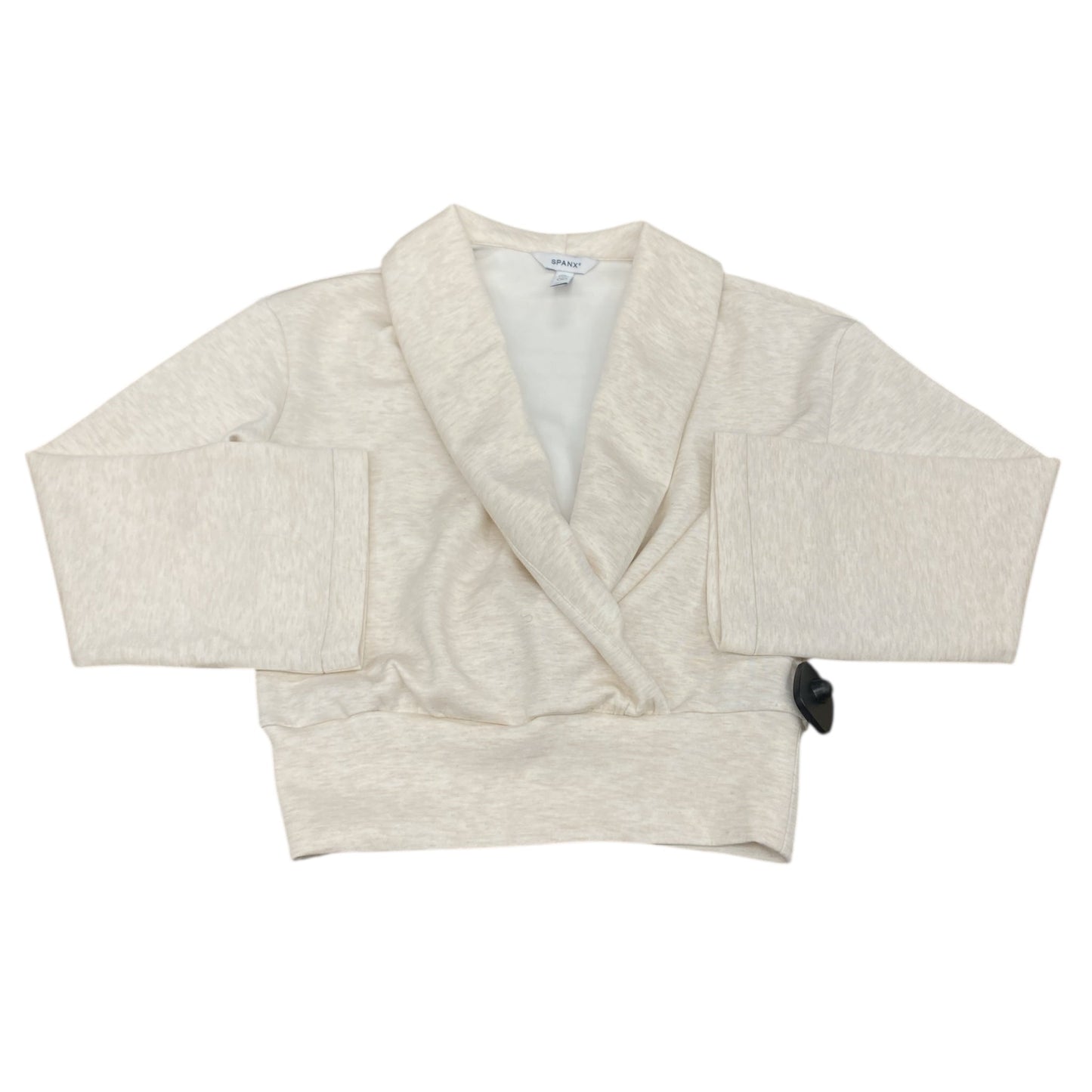 Sweatshirt Collar By Spanx In Cream, Size:Xs