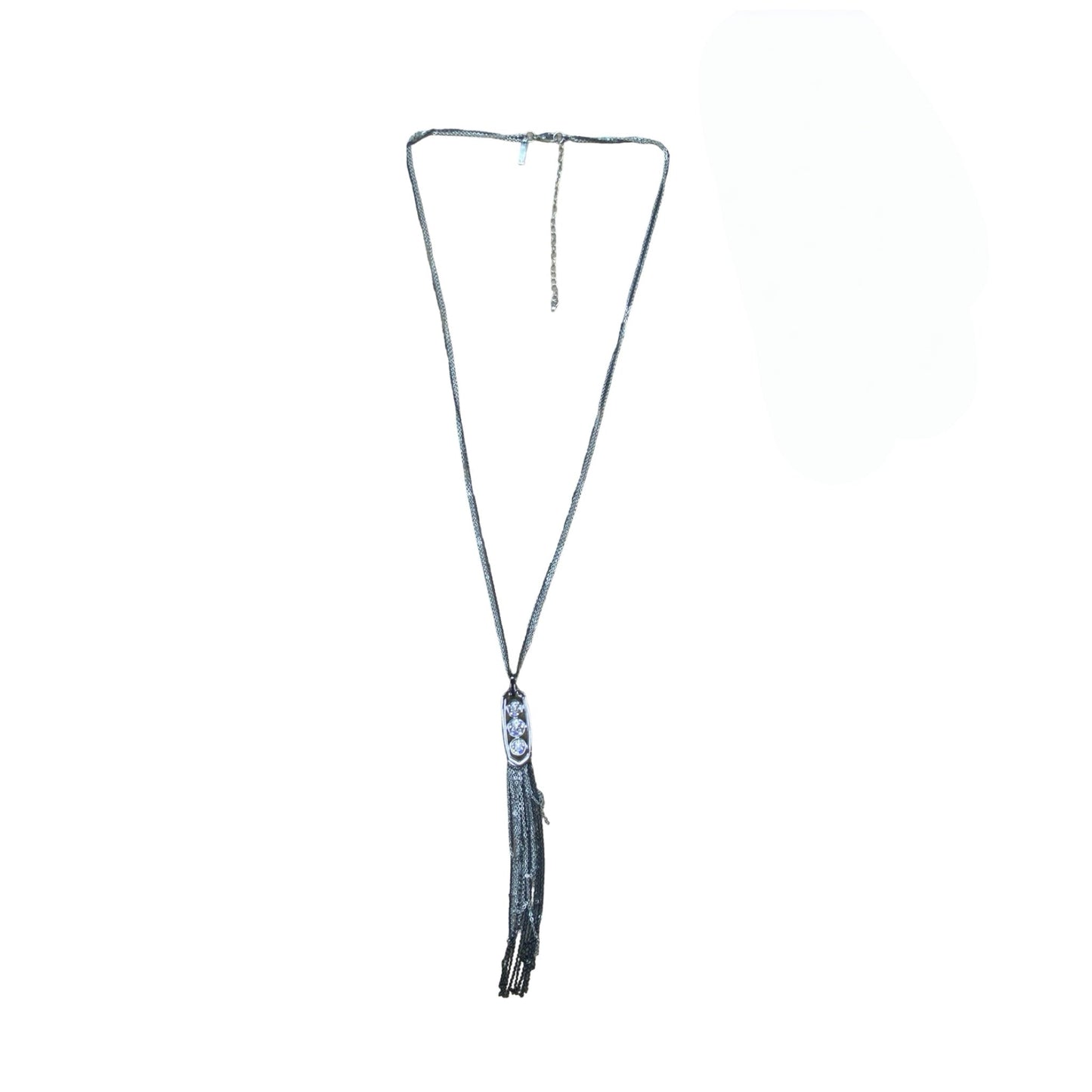 Necklace Pendant By White House Black Market In Black & Silver