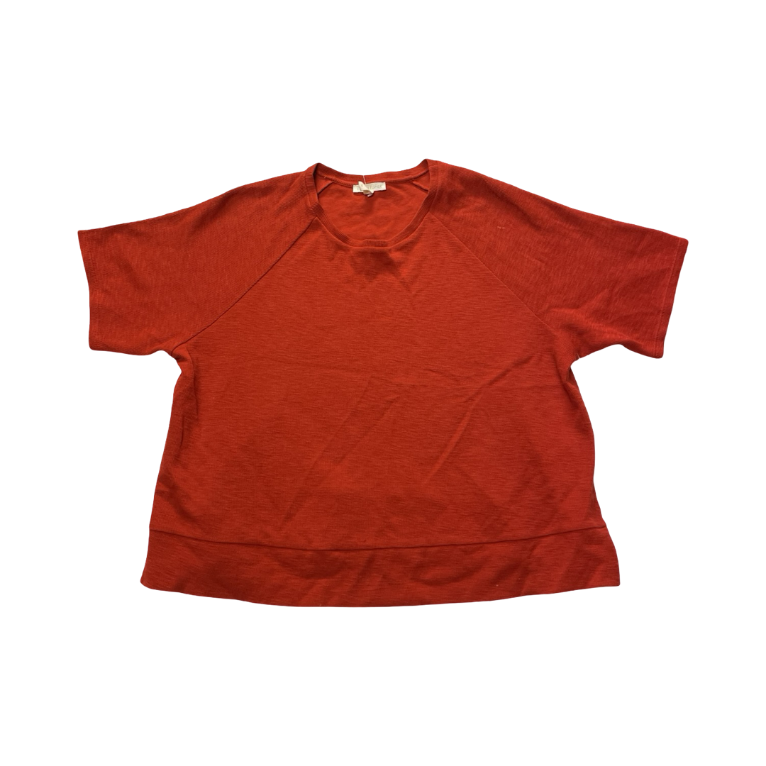 Top Ss Designer By Eileen Fisher In Red, Size:S