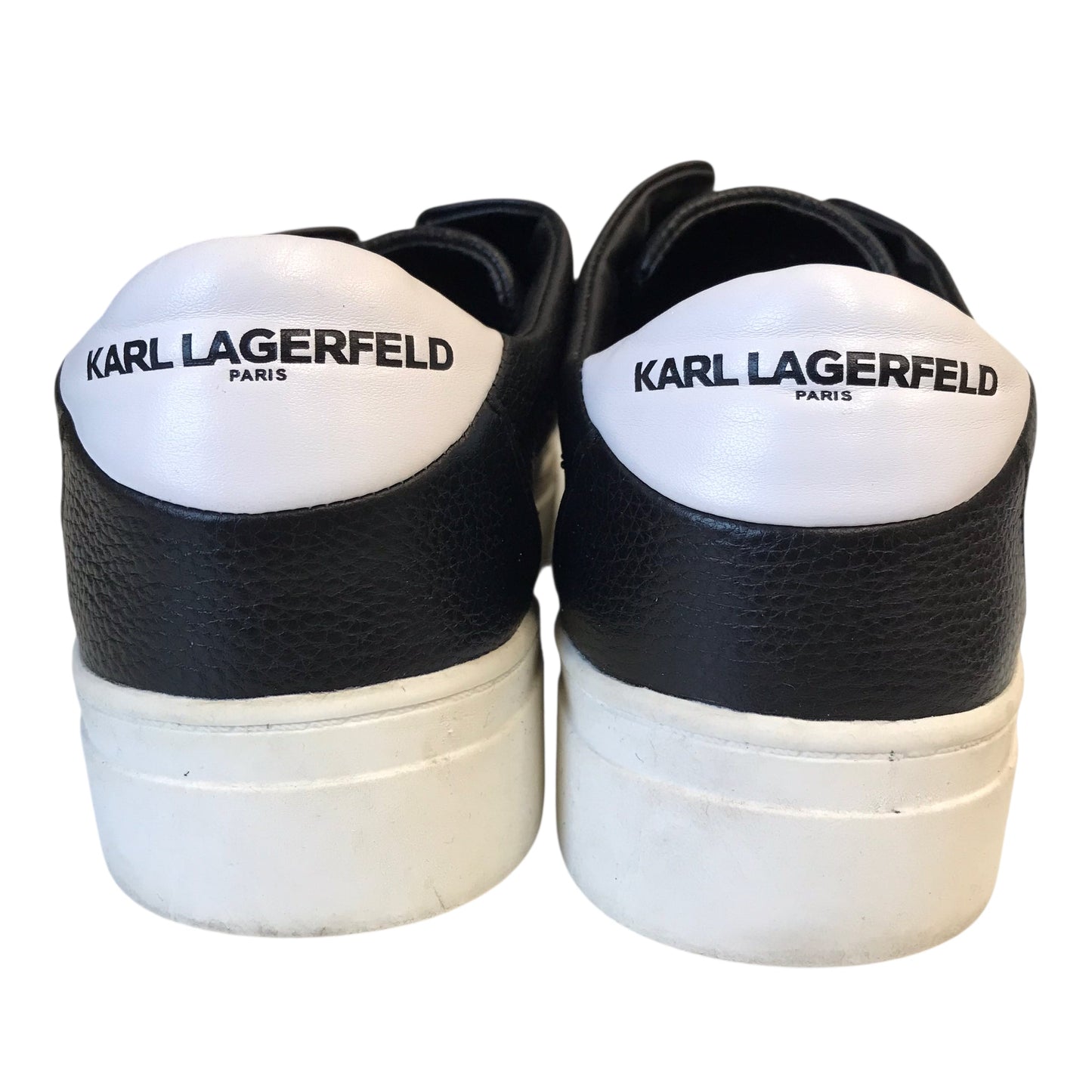 Shoes Designer By Karl Lagerfeld In Black, Size:8.5