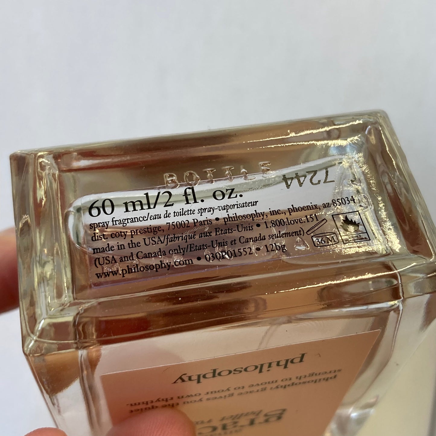 Fragrance By Philosophy In Clear