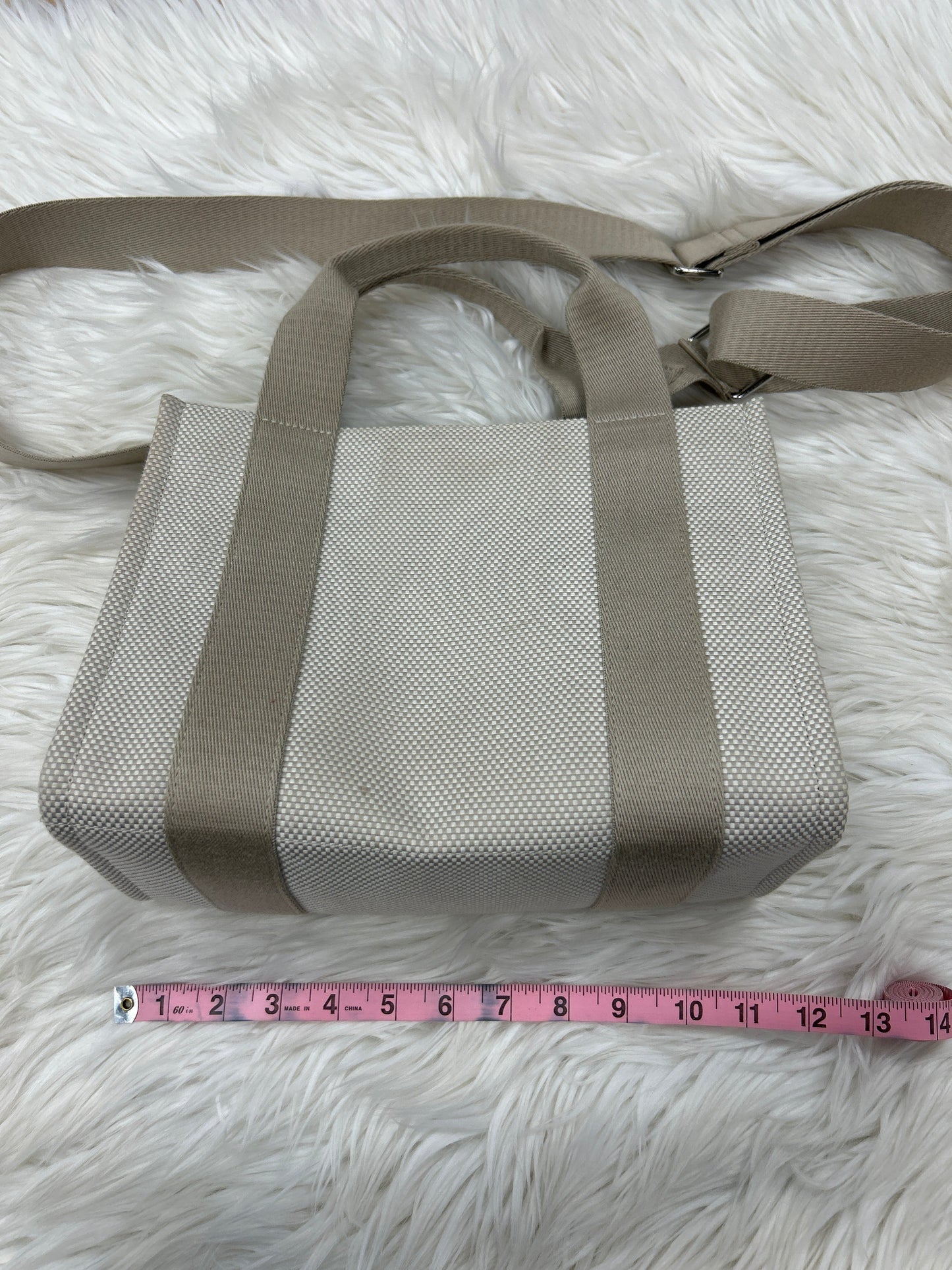 Handbag By Lululemon In Cream, Size:Medium