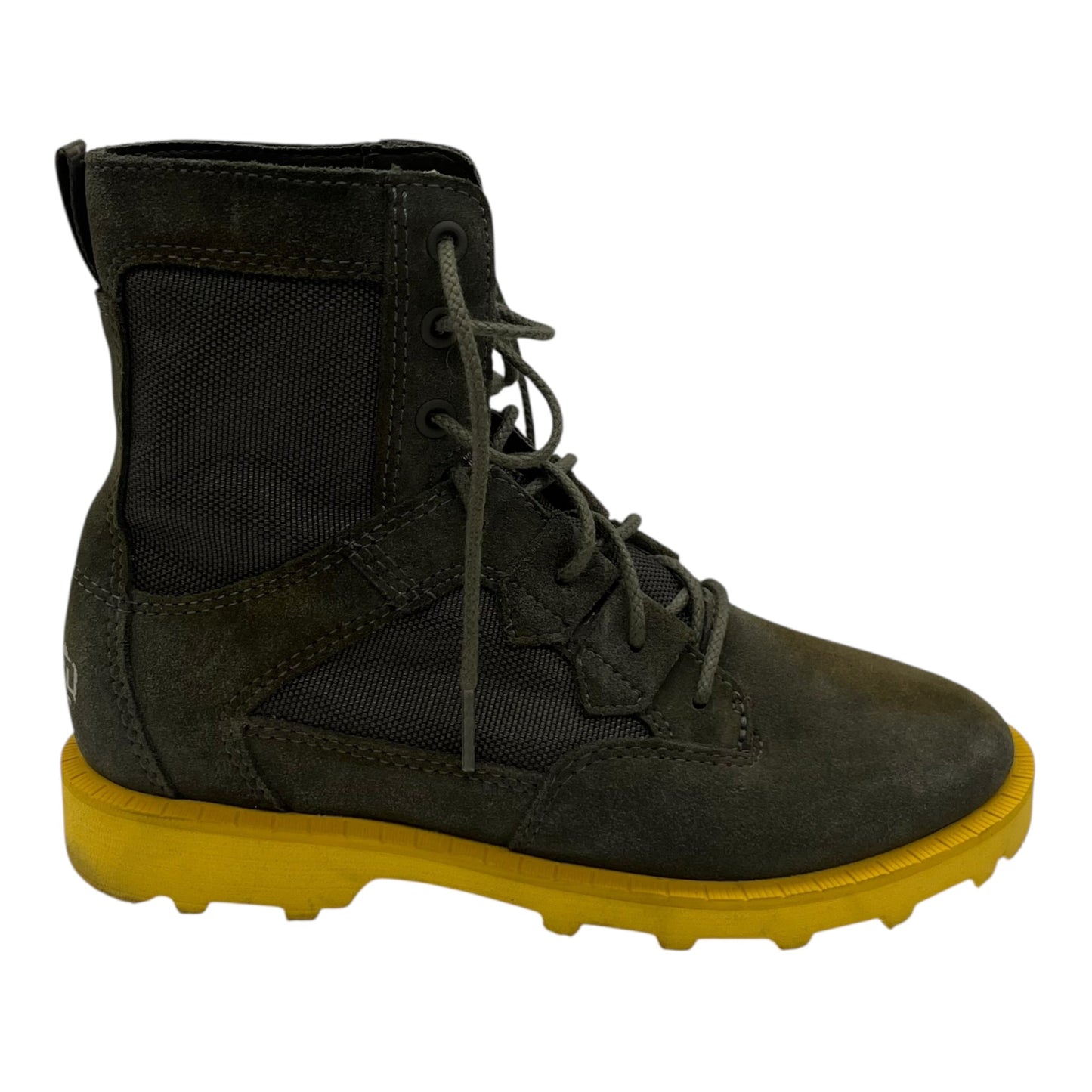 Boots Combat By Sorel In Green, Size:6.5