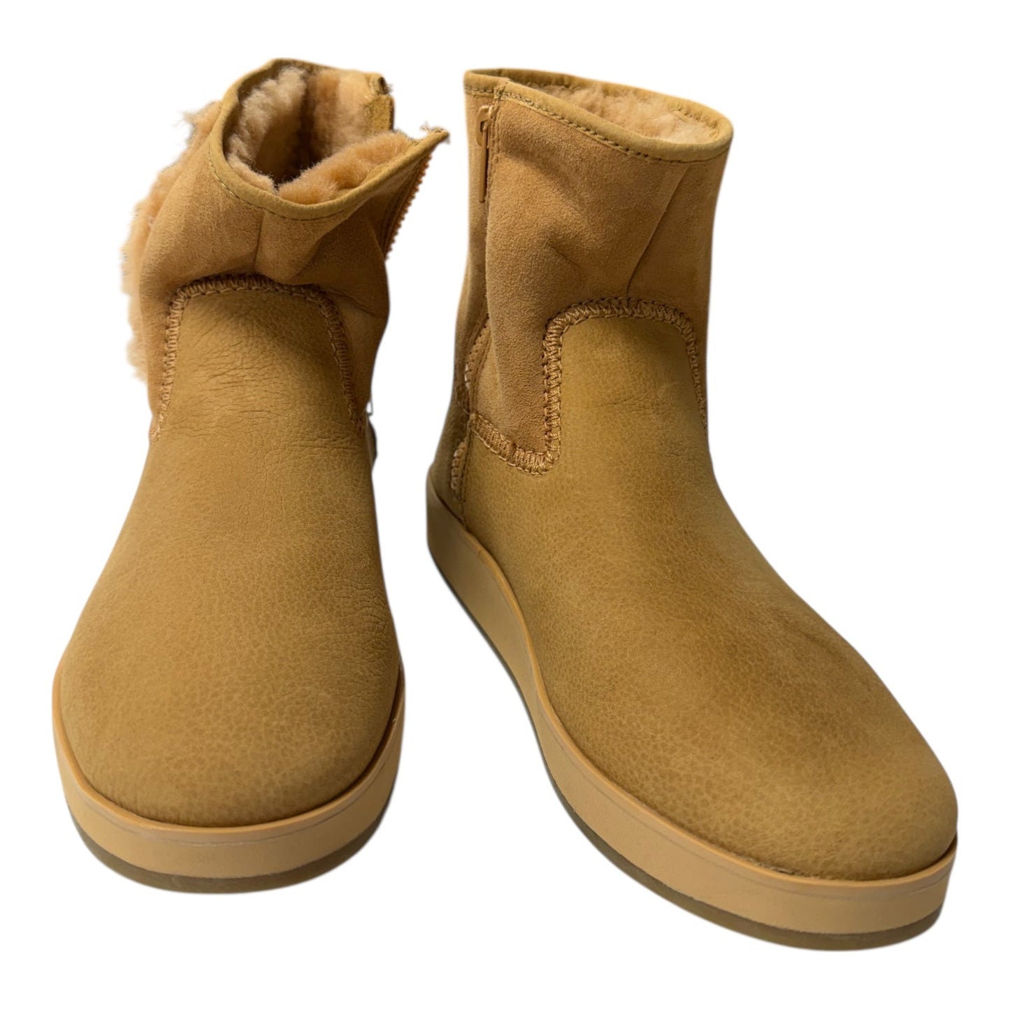 Boots Ankle Flats By Olukai In Tan, Size:9.5