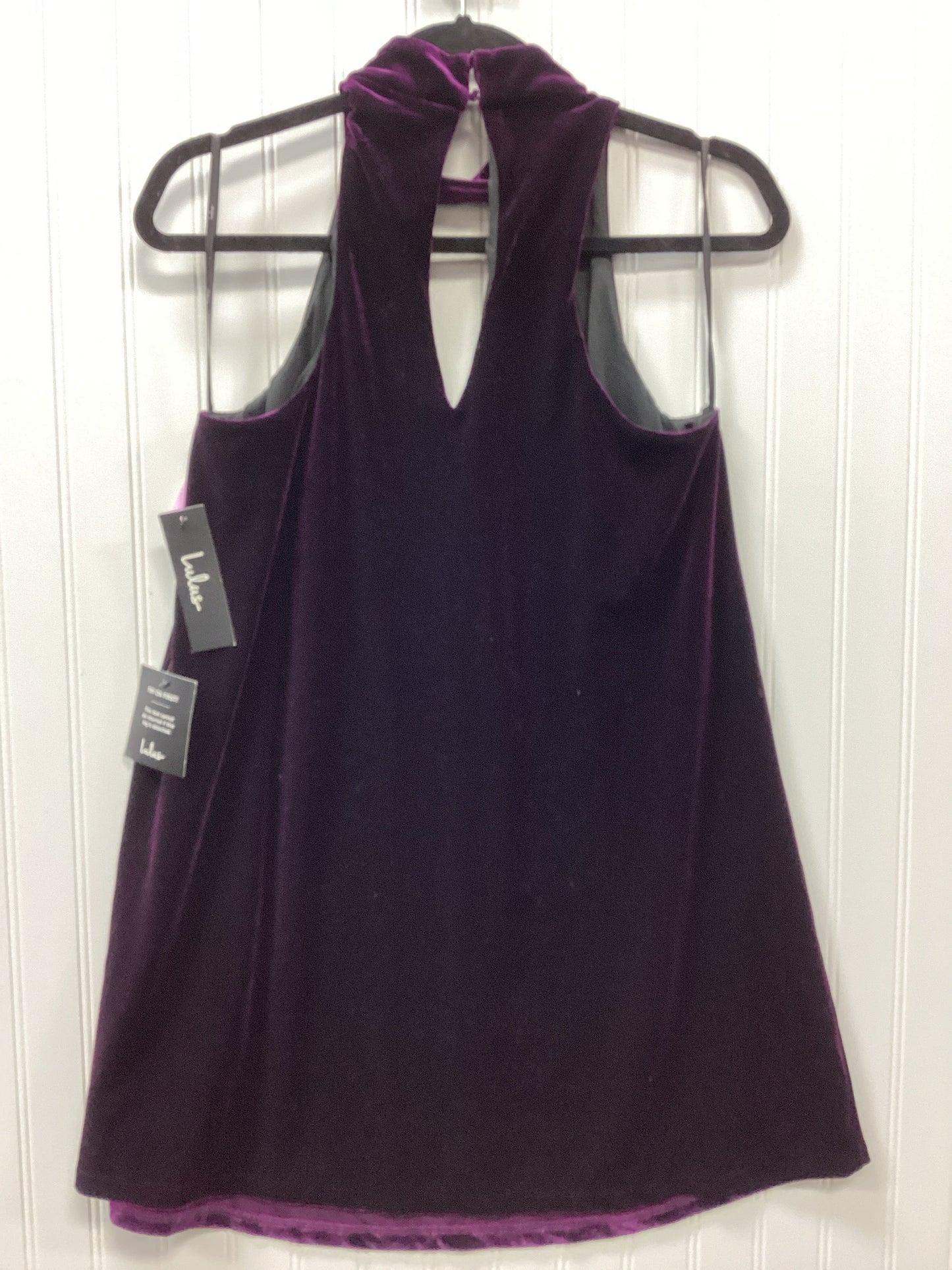 Dress Party Midi By Lulus In Purple, Size:S