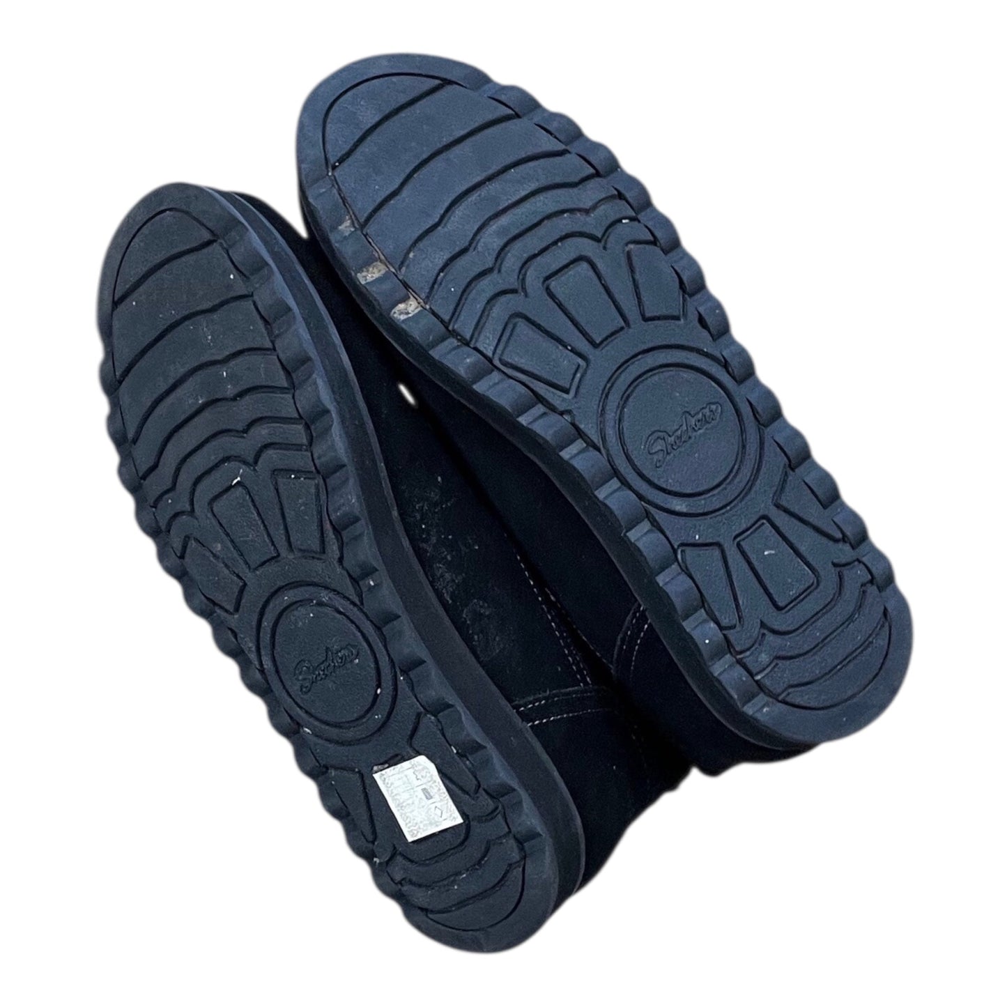 Boots Mid-Calf Flats By Skechers In Black, Size:8