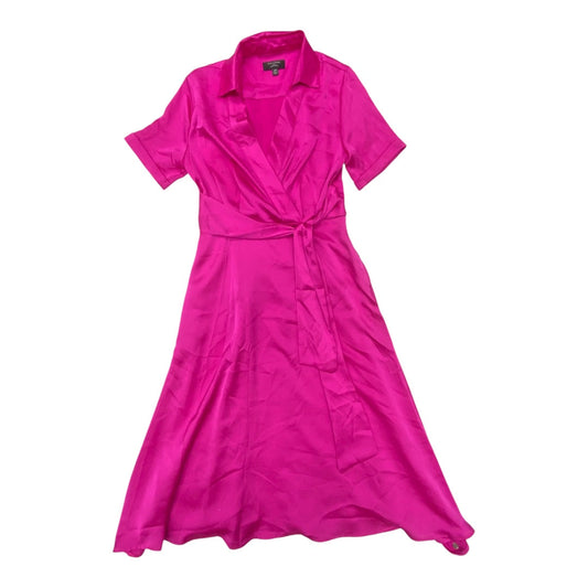 Dress Party Long By Tahari By Arthur Levine In Pink, Size:2P