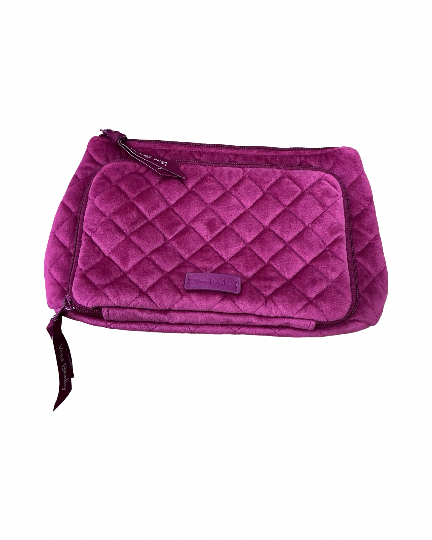 Makeup Bag By Vera Bradley In Pink, Size:Medium
