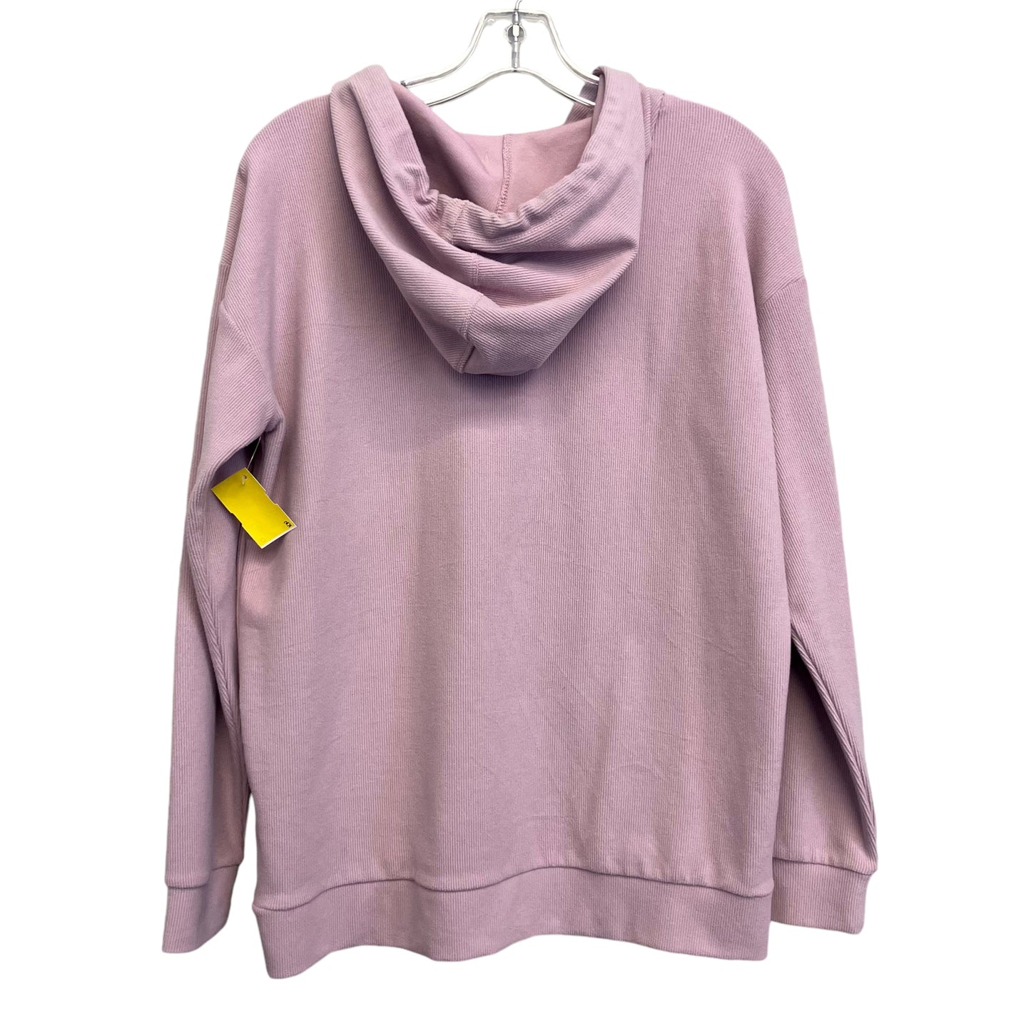 Sweatshirt Hoodie By Andrew Marc In Purple, Size:S