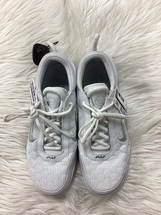 Shoes Athletic By Nike In White, Size:8