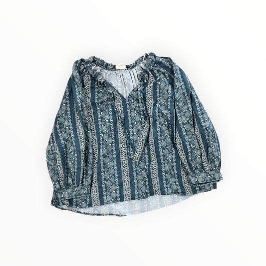 Top Ls By Ana In Teal, Size:1X