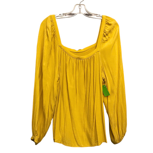 Top Ls By A New Day In Yellow, Size:L