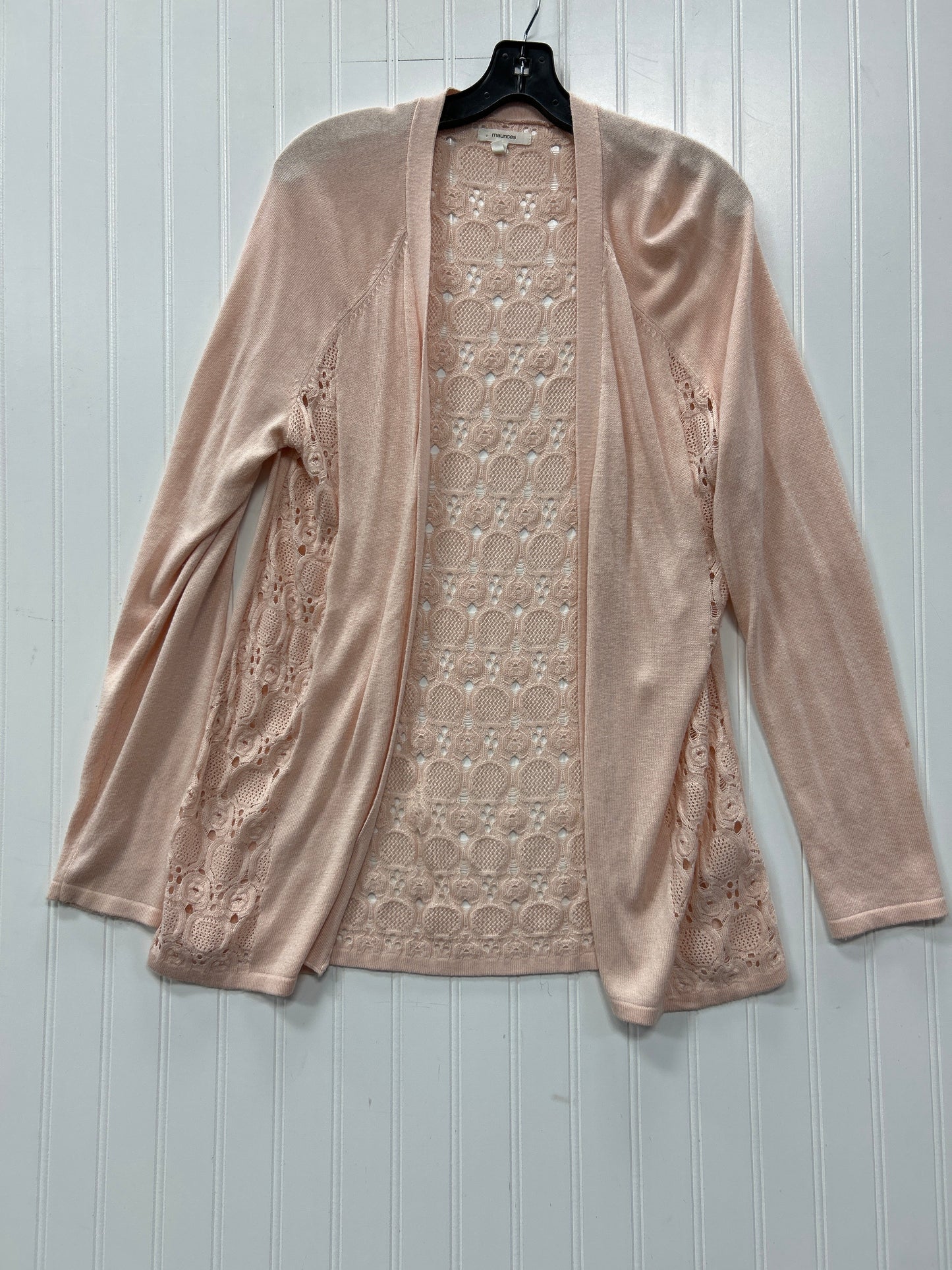 Cardigan By Maurices In Pink, Size:M