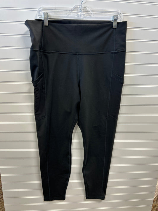 Athletic Leggings By Fabletics In Black, Size:Xl