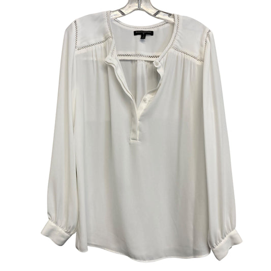 Top Ls By Banana Republic In White, Size:M
