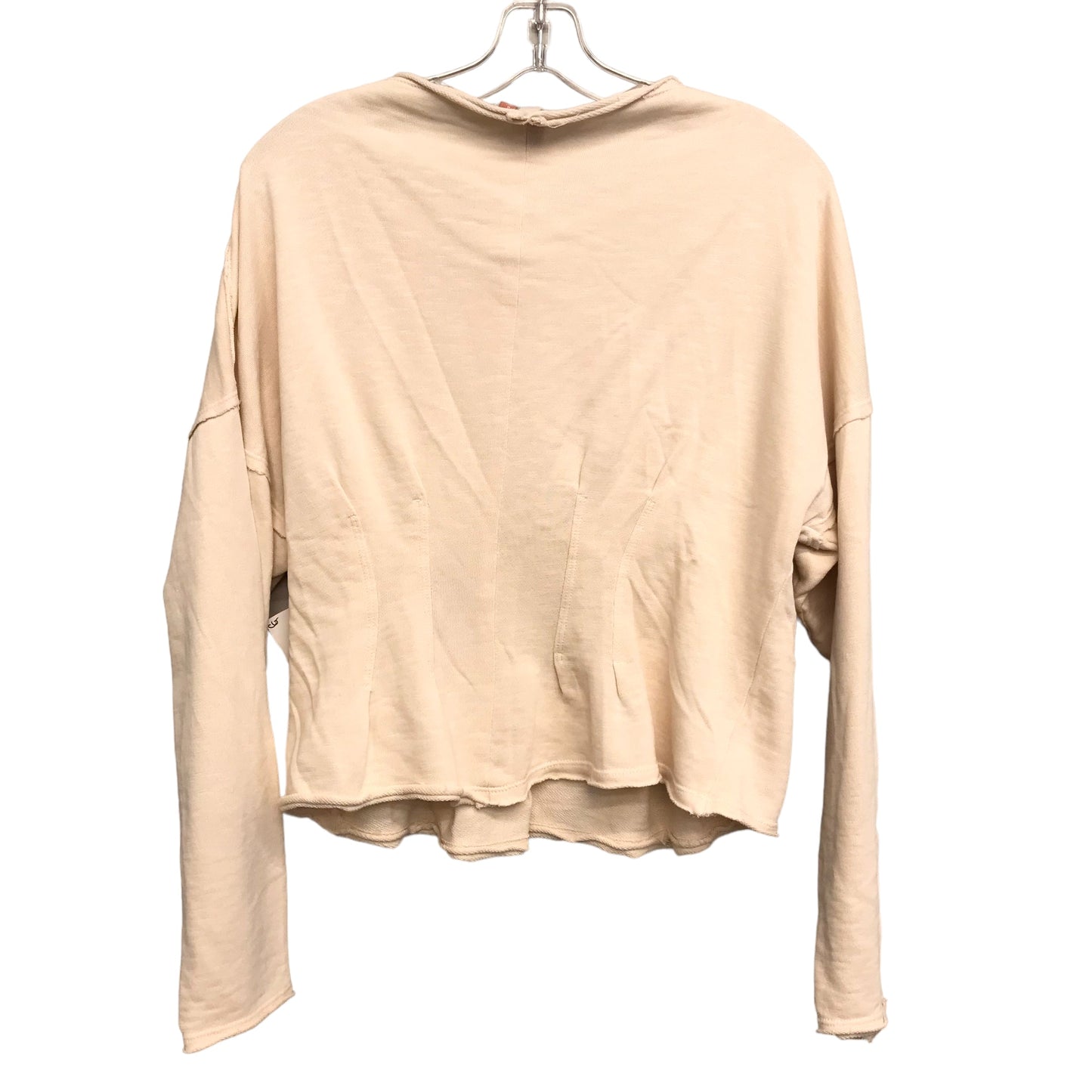 CREAM TOP LS by PILCRO Size:M