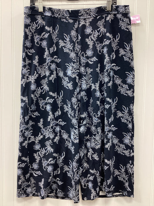 Capris By J. Jill In Navy, Size:L