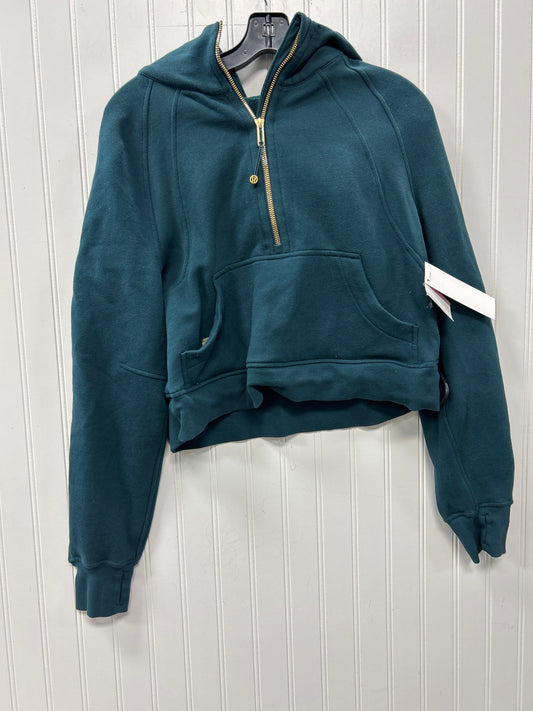 Athletic Jacket By Lululemon In Blue, Size:S