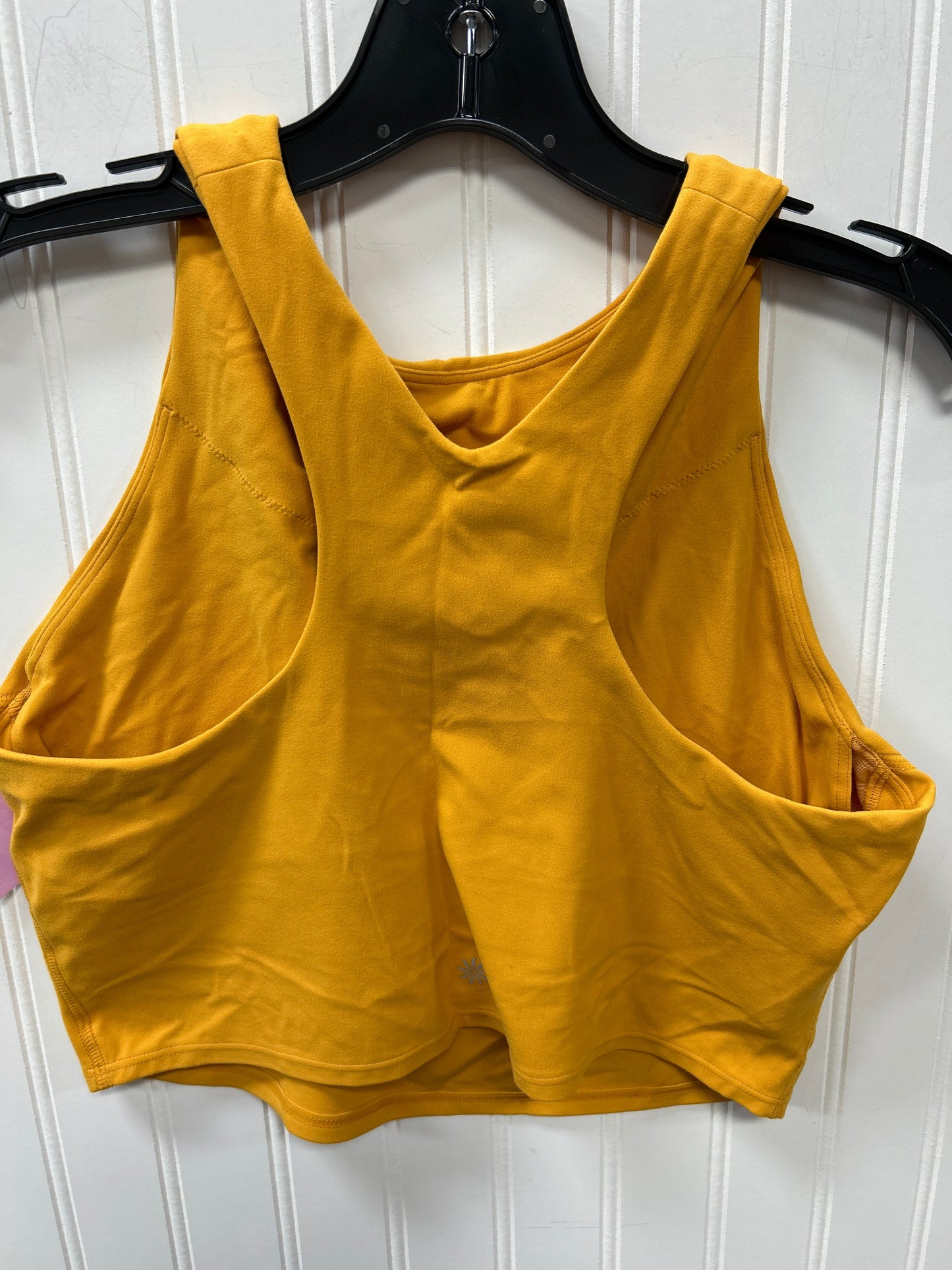 Athletic Tank Top By Athleta In Yellow, Size:M