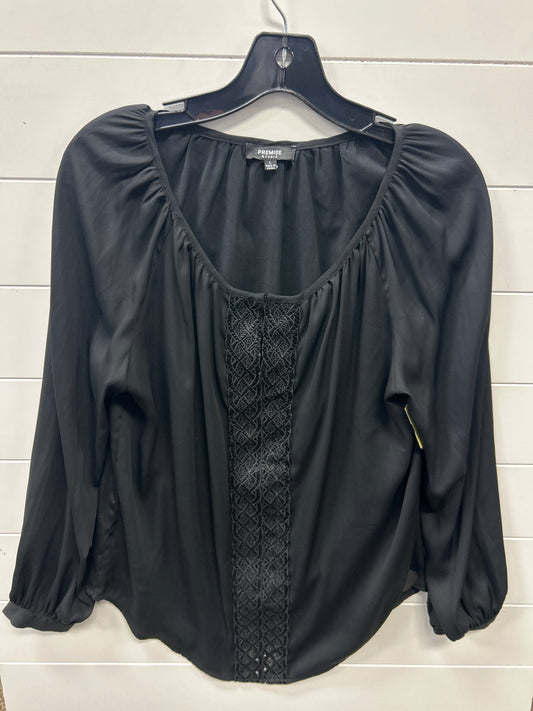 Top Ls By Premise Studio In Black, Size:L