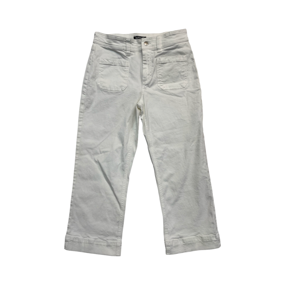 Pants Cropped By Buffalo David Bitton In White, Size:10