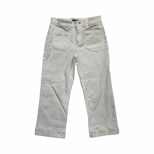Pants Cropped By Buffalo David Bitton In White, Size:10