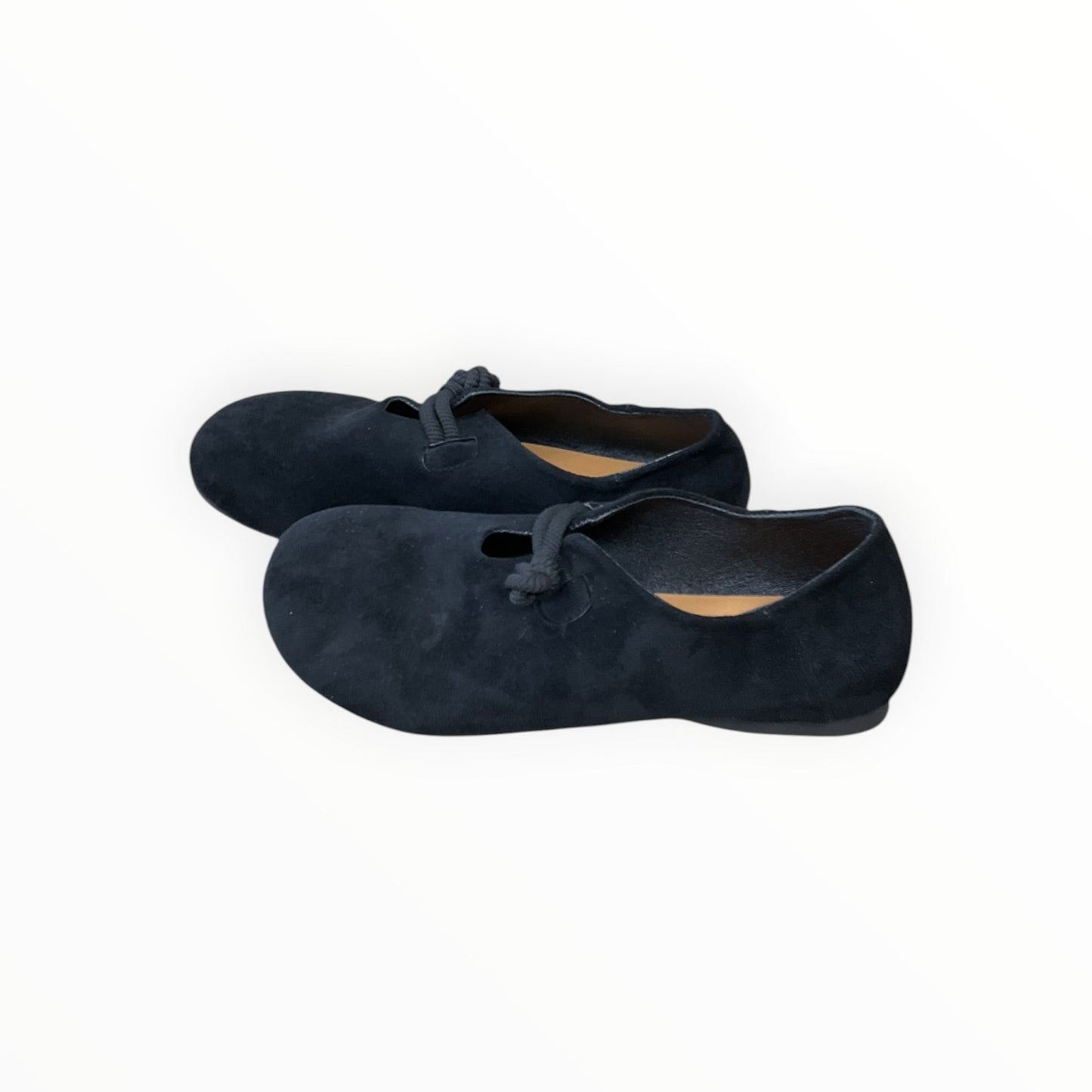 Shoes Flats By Clothes Mentor In Black, Size:10.5