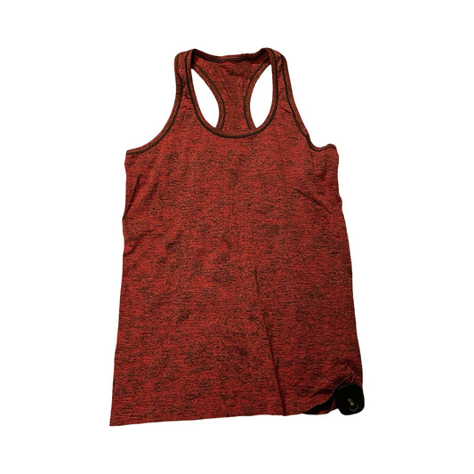 Athletic Tank Top By Lululemon In Black & Pink, Size:10