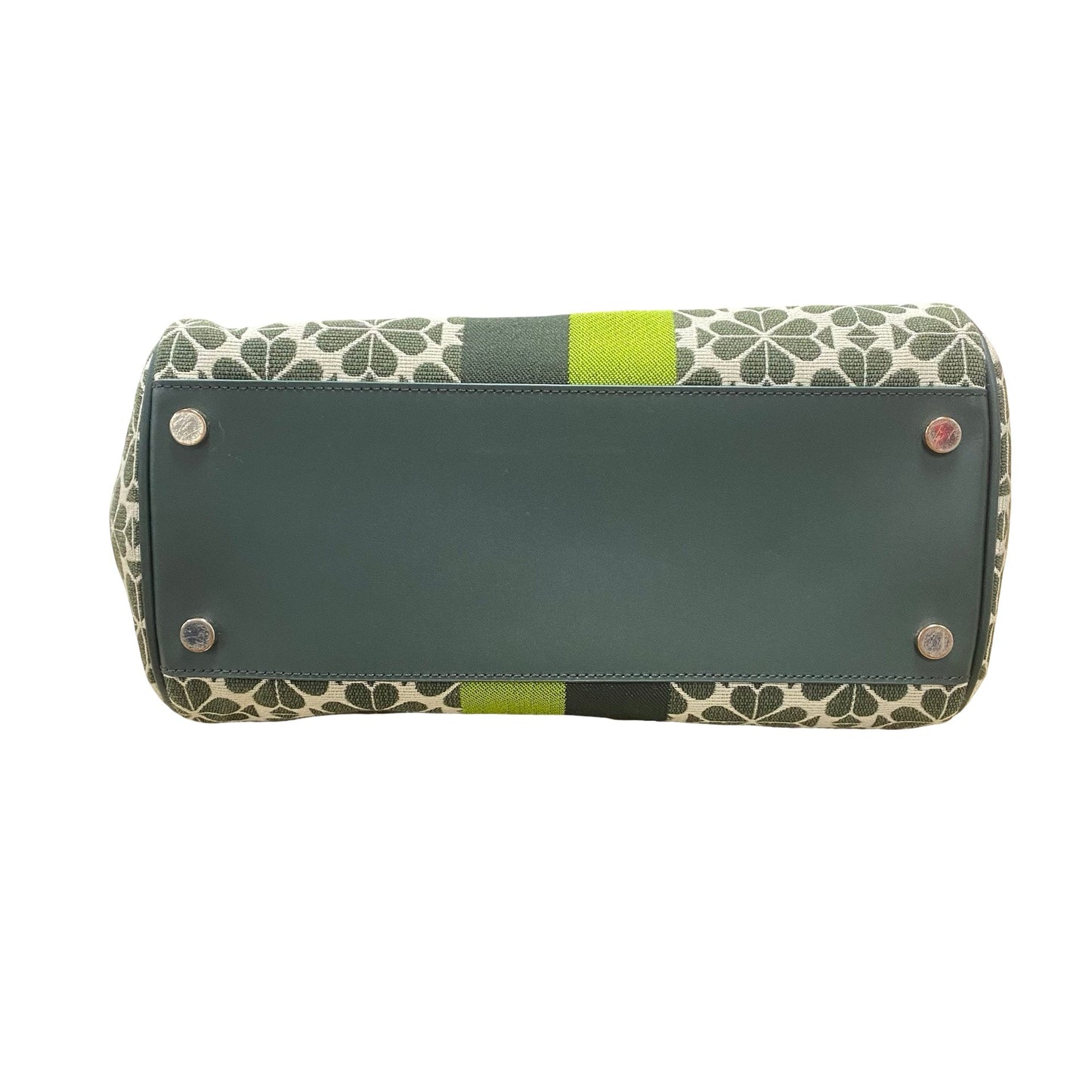 Handbag Designer By Kate Spade In Green, Size:Medium