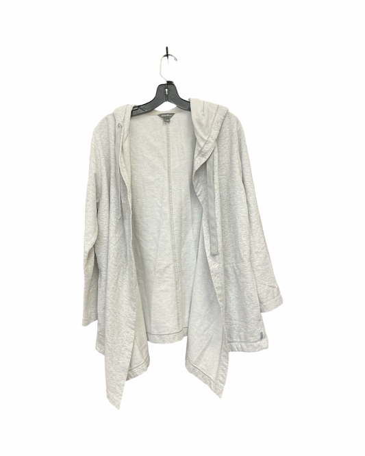 Cardigan By Eddie Bauer In Grey, Size:Xl
