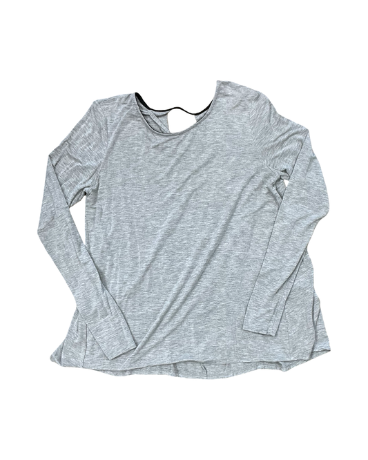 Top Ls By Bke In Grey, Size:S