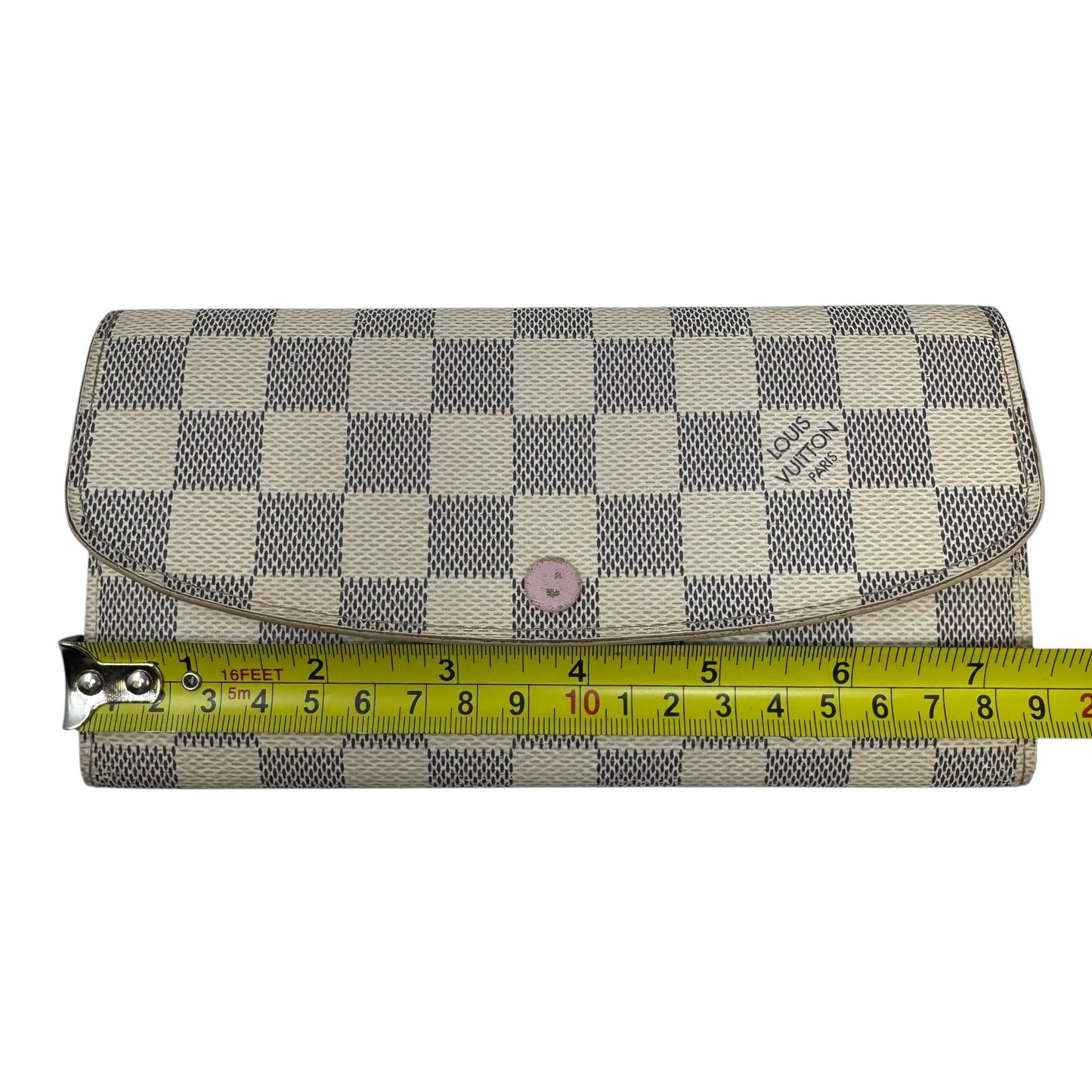 Emilie Damier Azur Wallet Luxury Designer By Louis Vuitton, Size: Medium
