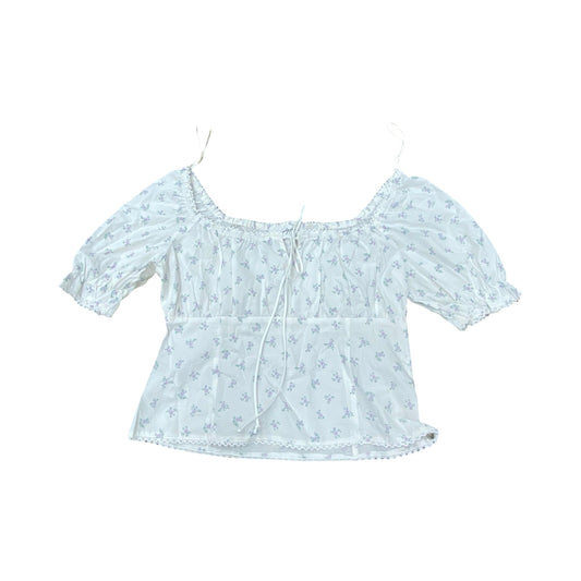 Top Ss By Carly Jean In Floral Print, Size:L