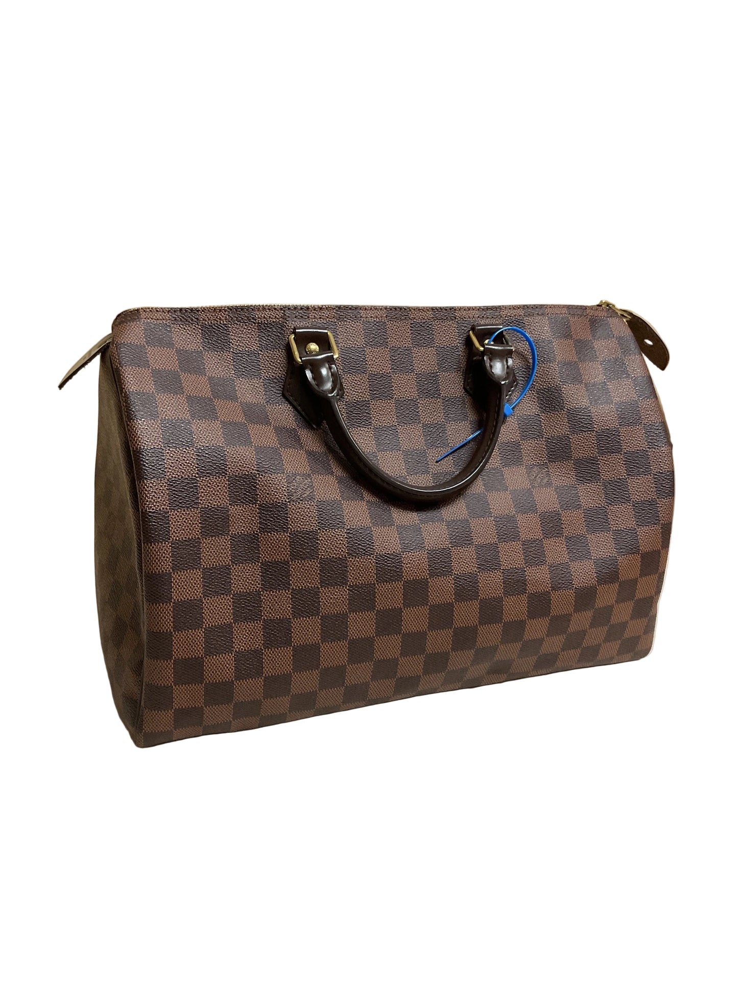 Handbag Luxury Designer By Louis Vuitton In Brown, Size:Large