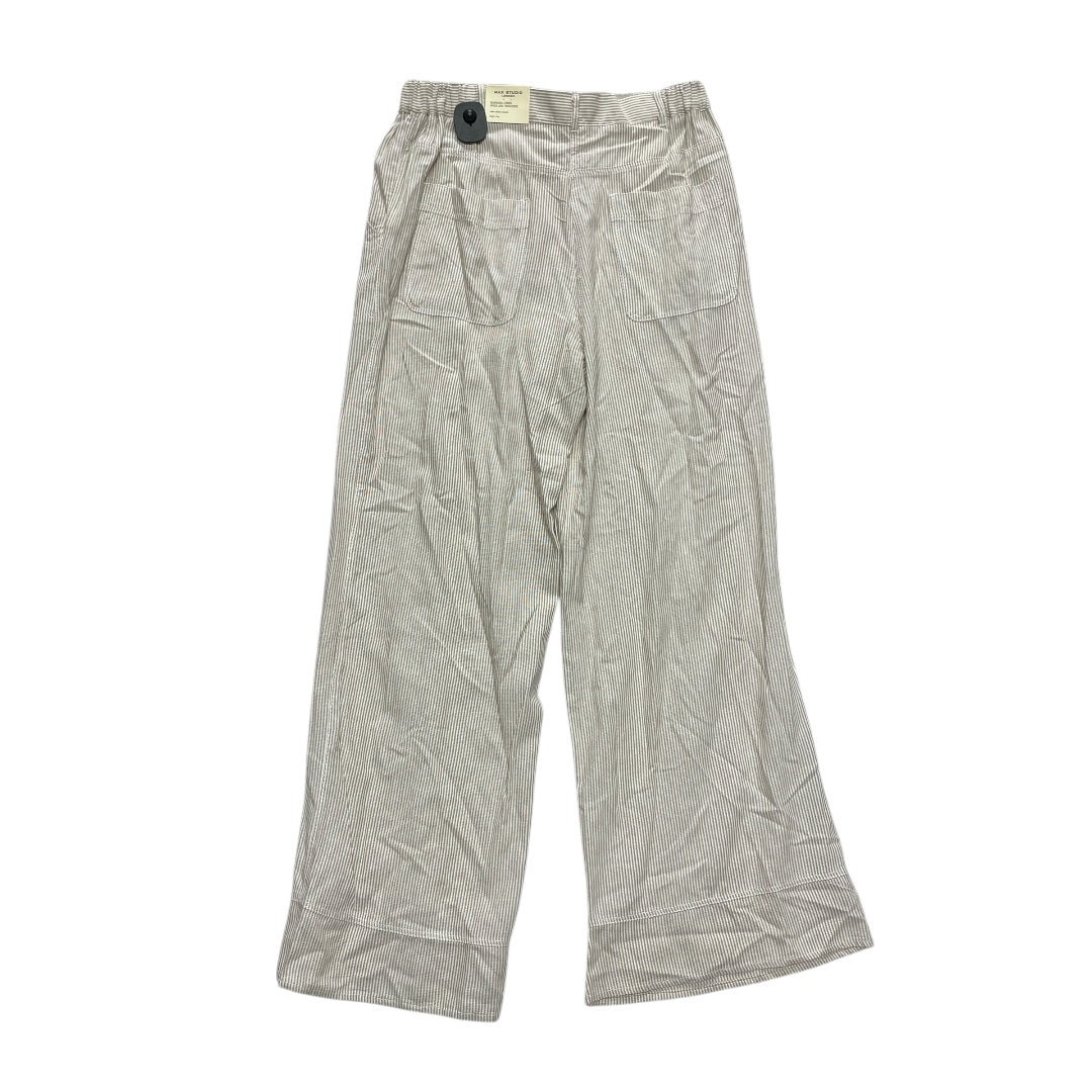 Pants Linen By Max Studio In Striped Pattern, Size:L