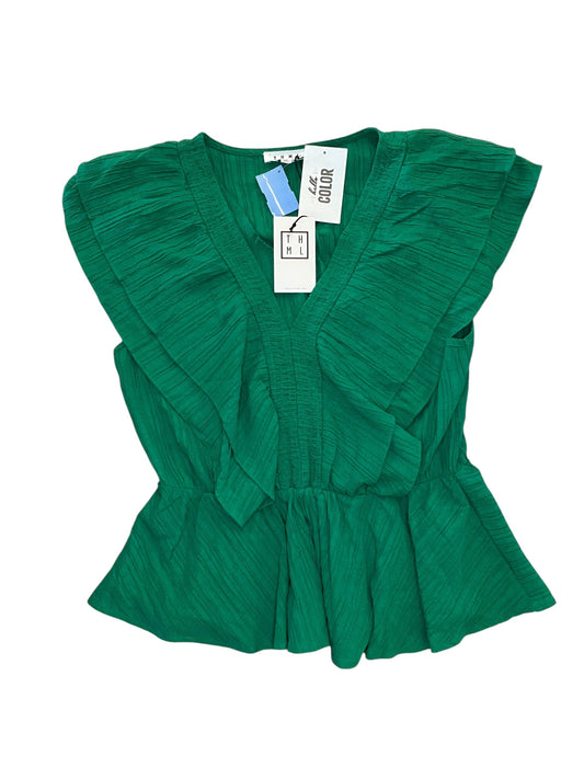 Top Sleeveless By Thml In Green, Size:L