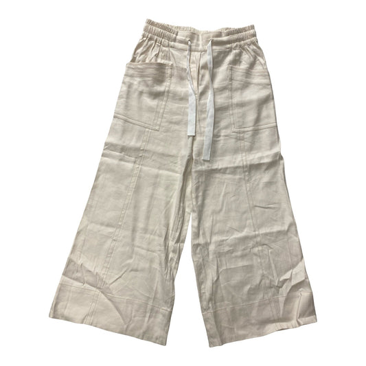 Pants Wide Leg By Maeve In Tan, Size:M
