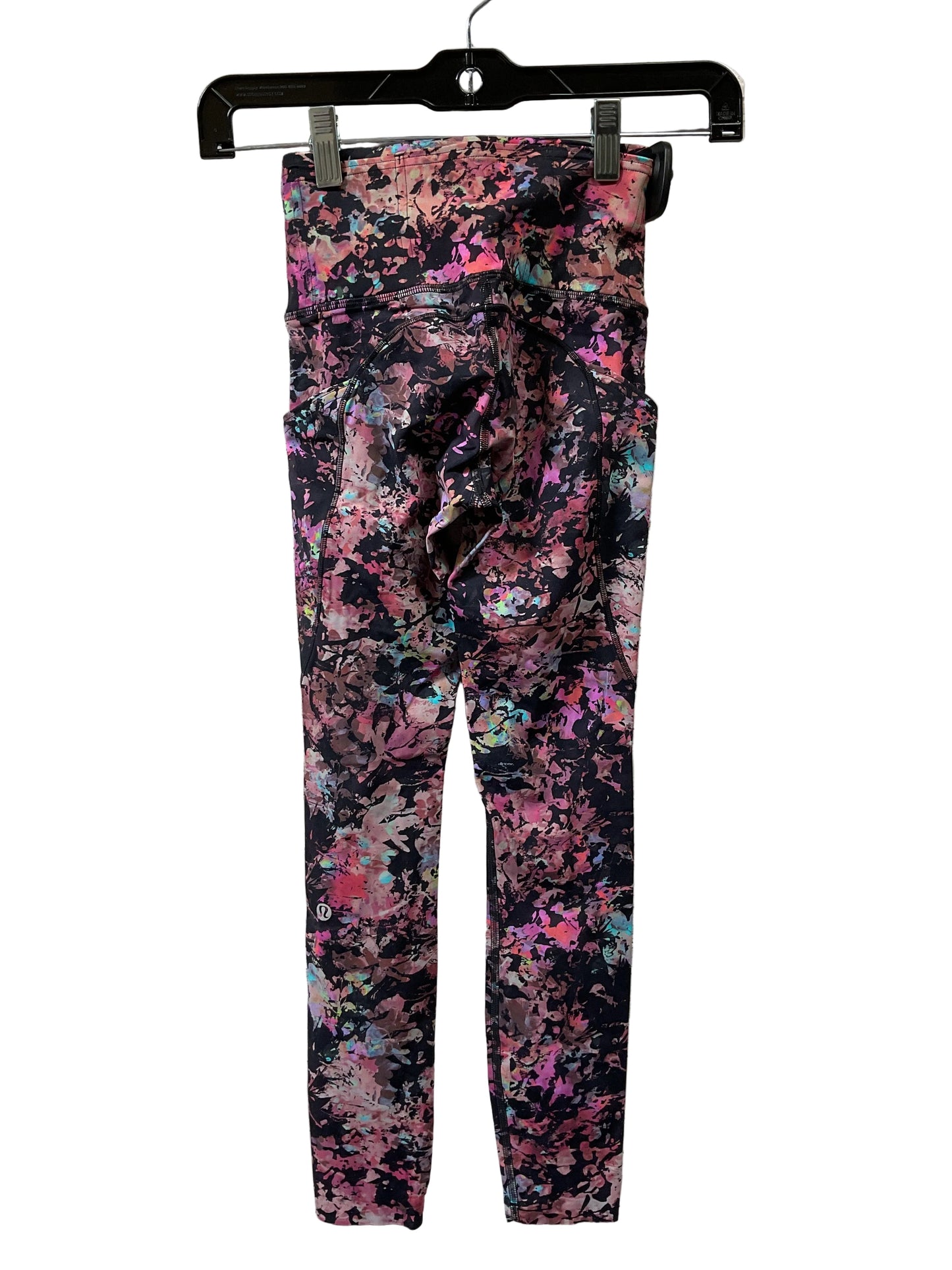 Athletic Leggings By Lululemon In Multi, Size:0