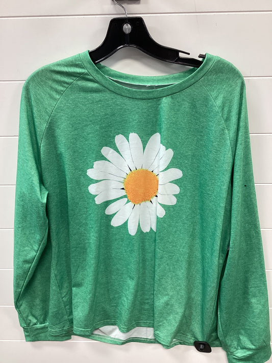 Top Ls By Cmc In Green, Size:2X