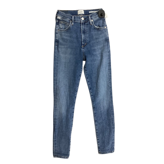 Jeans Skinny By Citizens Of Humanity In Blue Denim, Size:2