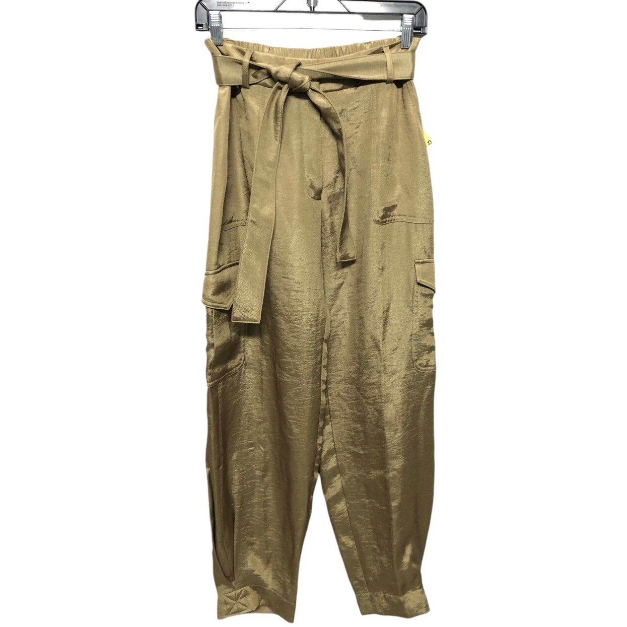 Pants Cargo & Utility By Express In Gold, Size:4