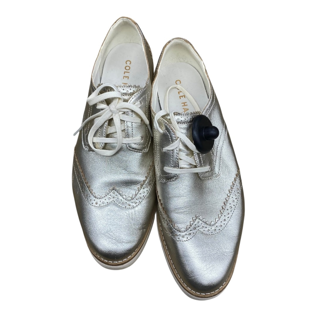 Shoes Sneakers By Cole-Haan In Gold, Size:10