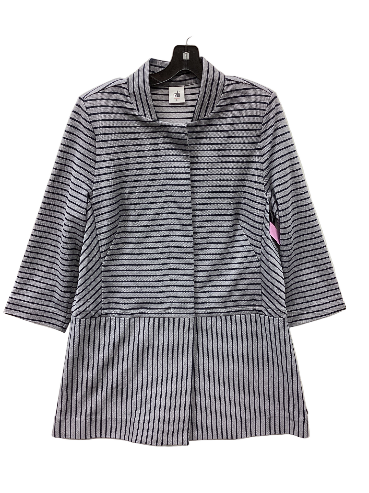 Dress Work By Cabi In Grey, Size:L