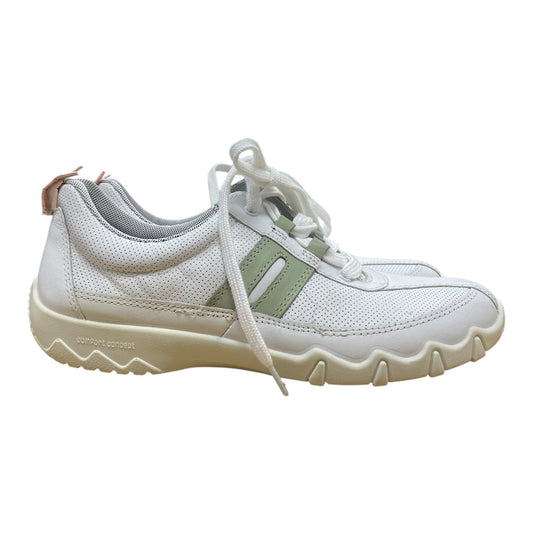 Shoes Sneakers By Cme In White, Size:7.5