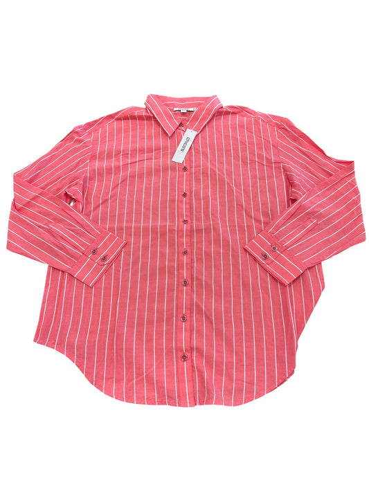 Top Ls By Chicos In Pink & White, Size:M