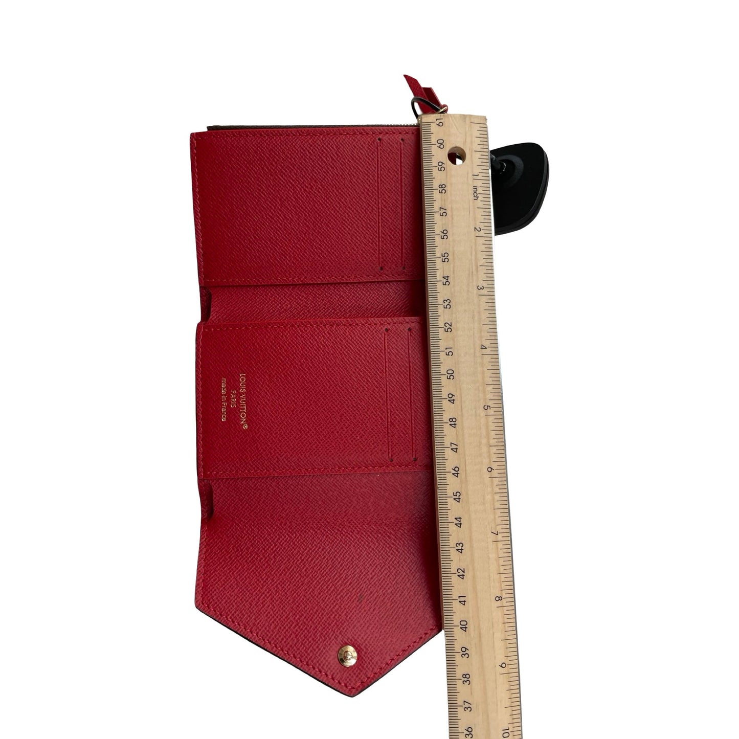 Wallet Luxury Designer By Louis Vuitton In Brown, Size:Small