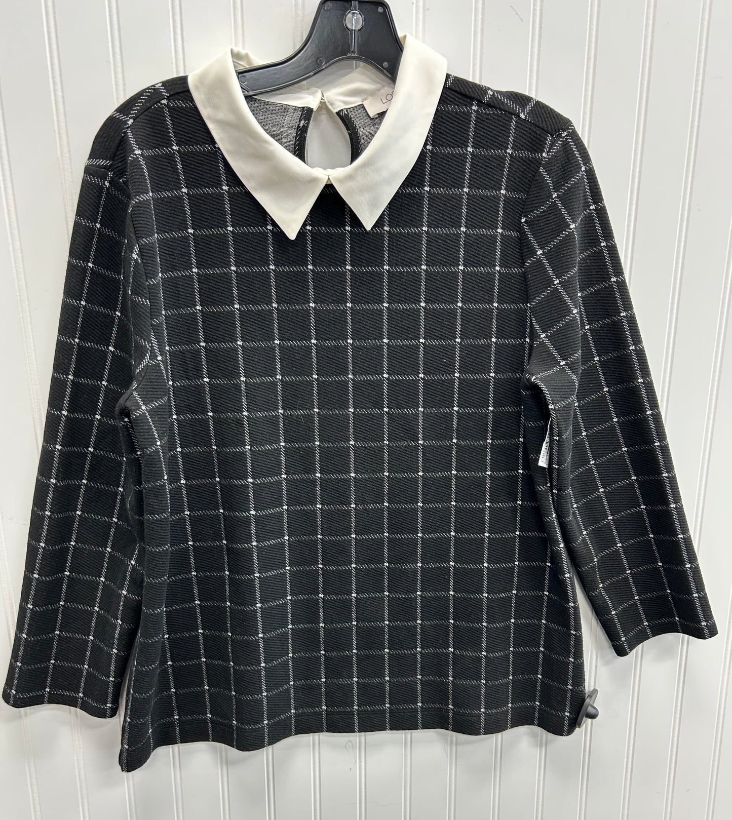 Top Ls By Loft In Black, Size:L
