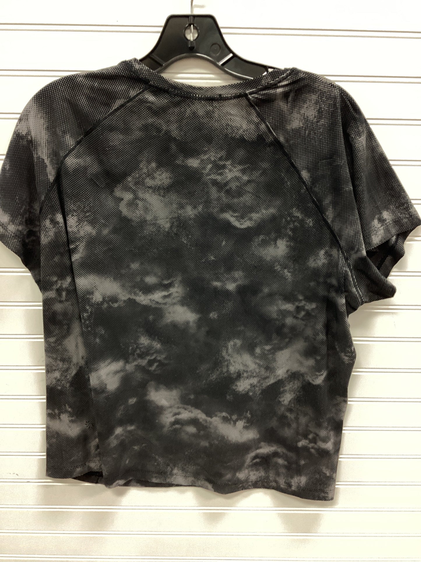 Athletic Top Ss By Athleta In Black, Size:1X