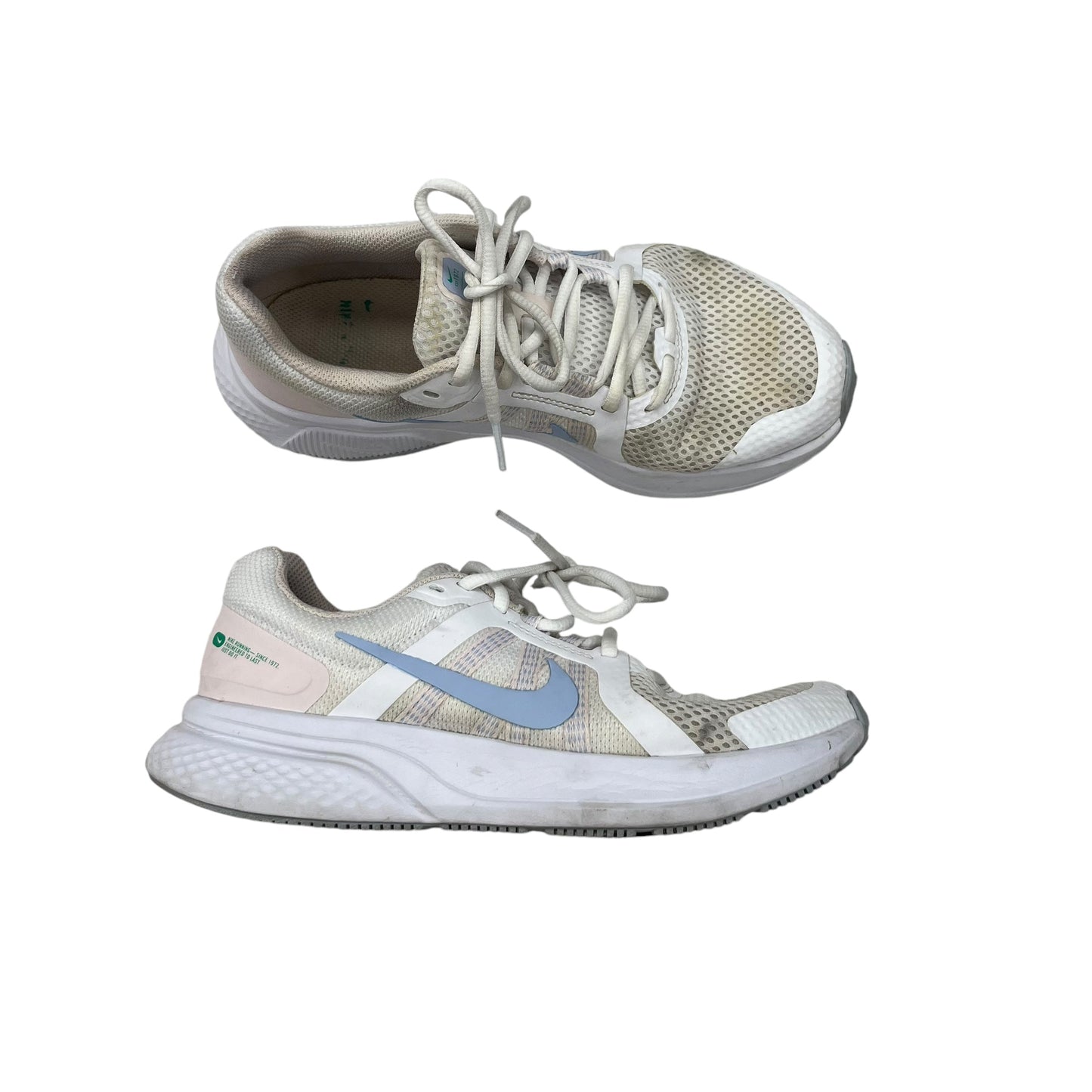 SHOES ATHLETIC By NIKE In CREAM, Size:7.5