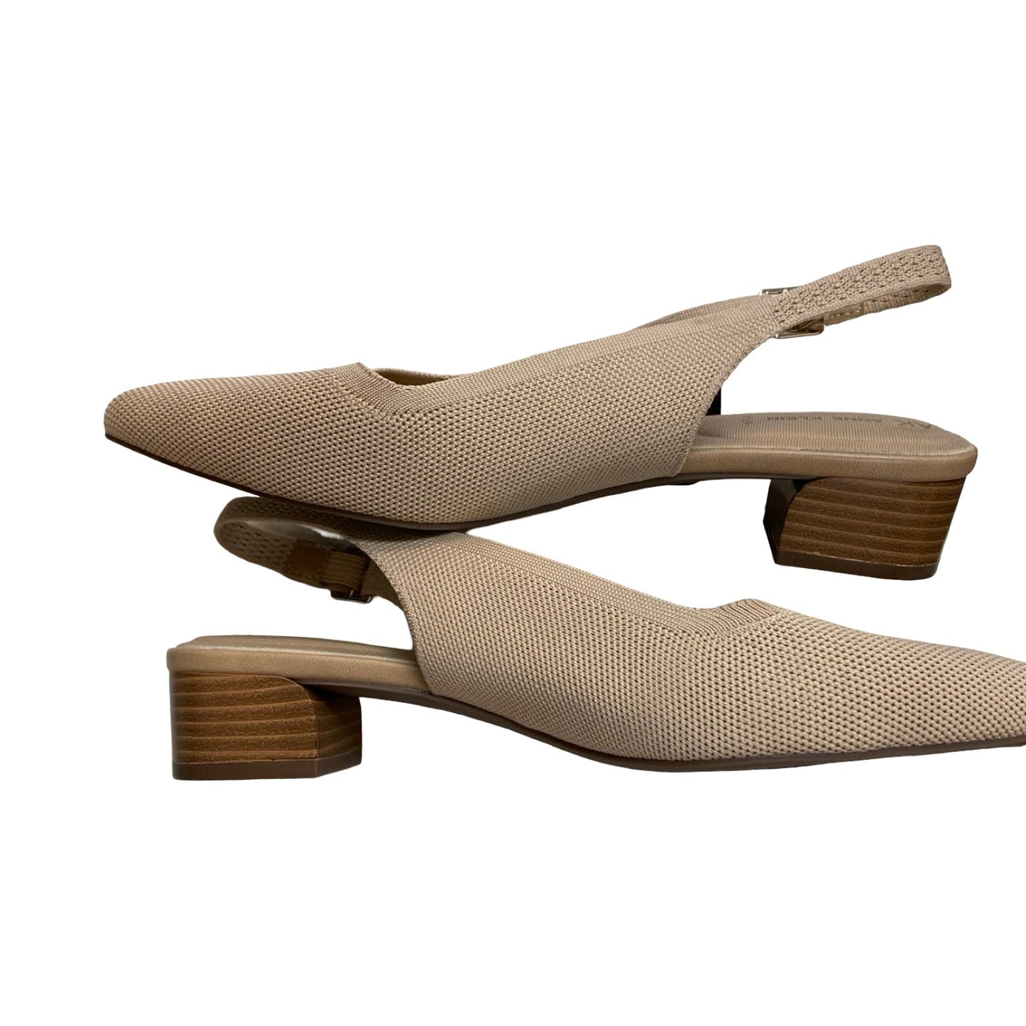 Shoes Heels Block By Anne Klein In Tan, Size:10